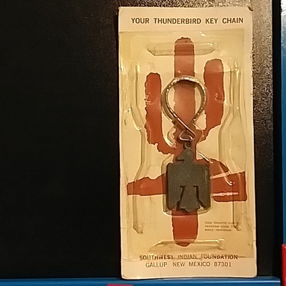Vintage 70sTHUNDERBIRD KEY CHAIN.